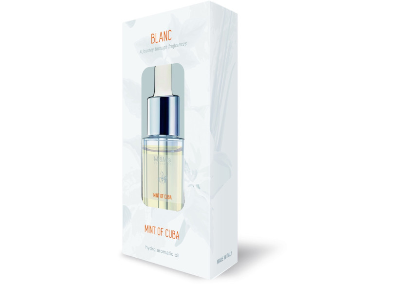 Recharge d'Huile Aromatique Hydro 10 ml - Menthe de Cuba - MM 333058 - Mr & Mrs Fragrance