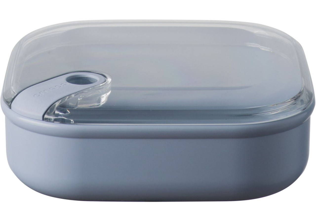 Boîte à Lunch Carrée Basse 1 L - Design Pratique et Écologique - OM 342436 - Omada