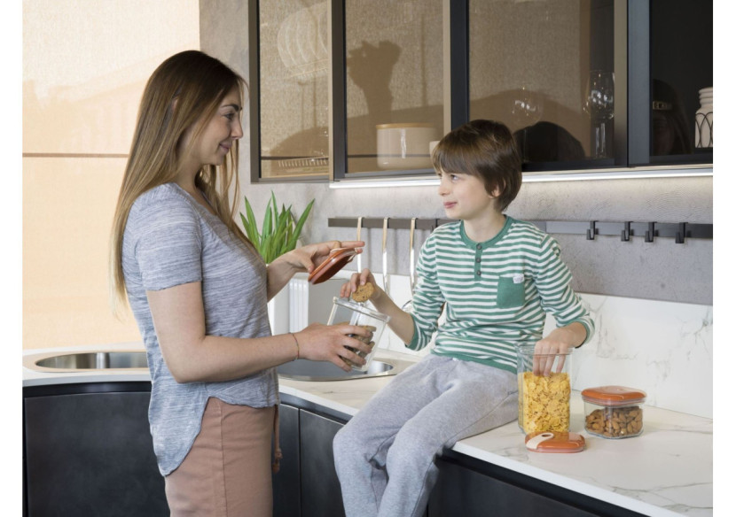 Set de 3 Pots de Rangement Pull Box - Pratiques et écologiques - OM 342832 - Omada