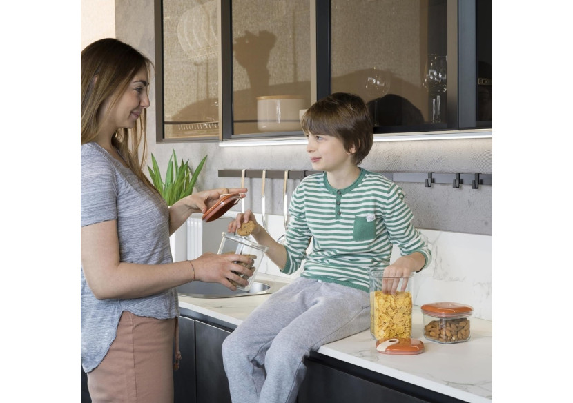 Set de 3 Pots de Rangement Pull Box - Pratiques et écologiques - OM 342832 - Omada