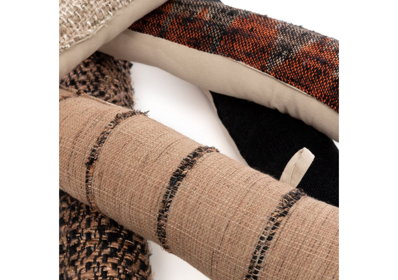 Porte-porte Oh My Gee - Noir Orange - INIE007BOr-80x10 - Bazar Bizar