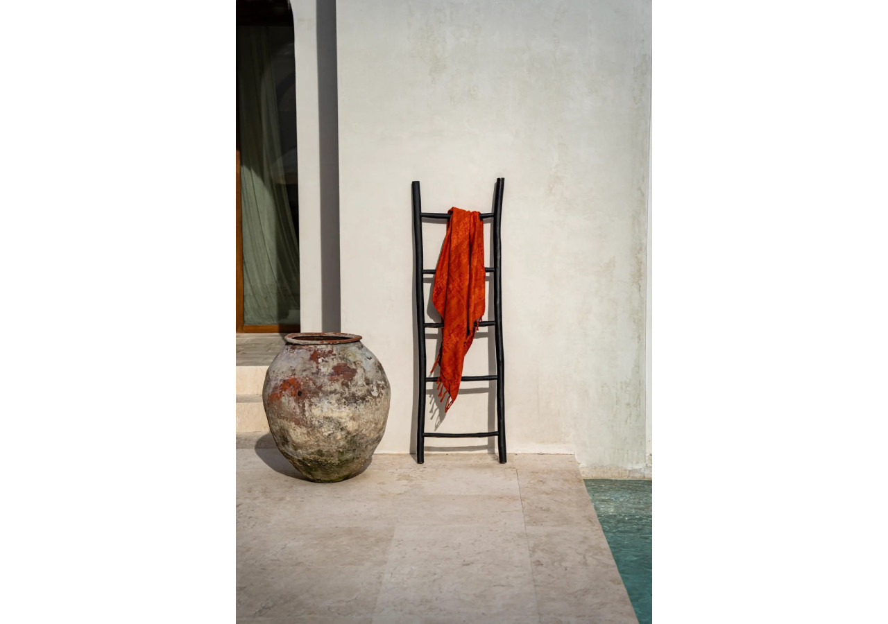 Plaid S'il Vous Plaid - Velours Rouille 40 - INIE002RuV - Bazar Bizar