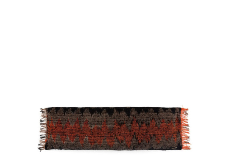 Housse de Coussin Oh My Gee - Noir Orange 35x100 - INIE001BOr-35x100 - Bazar Bizar