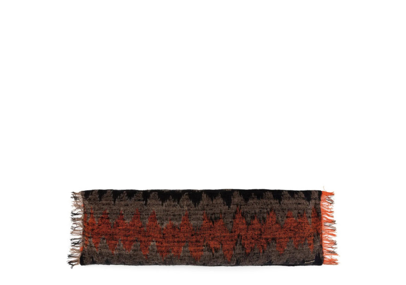 Housse de Coussin Oh My Gee - Noir Orange 35x100 - INIE001BOr-35x100 - Bazar Bizar