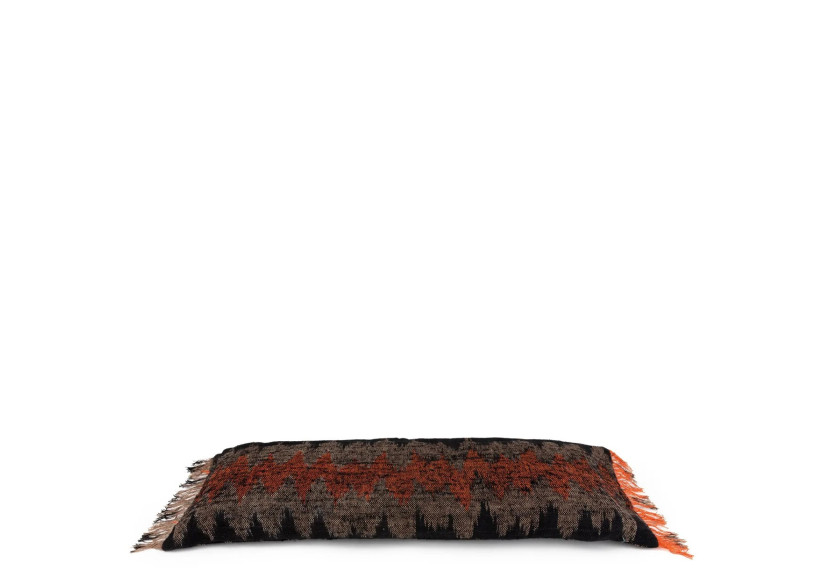 Housse de Coussin Oh My Gee - Noir Orange 35x100 - INIE001BOr-35x100 - Bazar Bizar