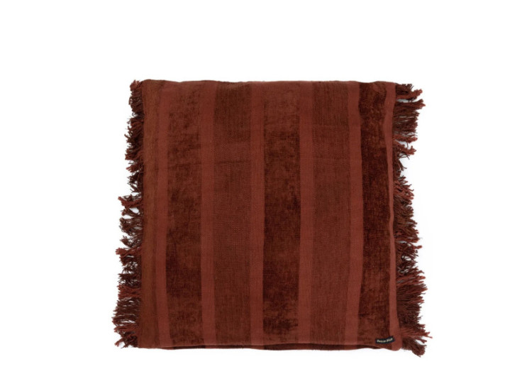 Housse de Coussin Oh My Gee - Velours Bourgogne 60x60 - INIE001BuV-60x60 - Bazar Bizar 2