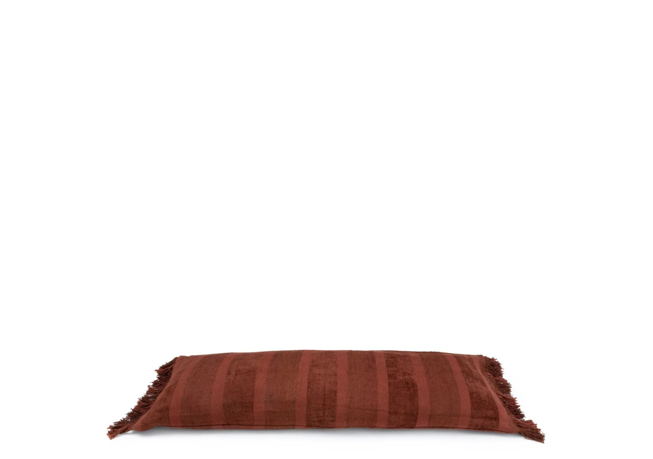 Housse de Coussin Oh My Gee - Velours Bourgogne 35x100 - INIE001BuV-35x100 - Bazar Bizar