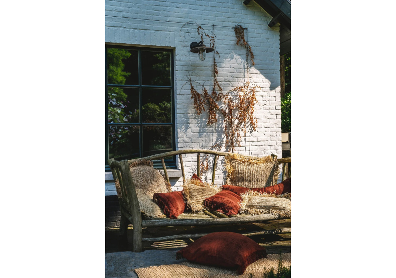 Housse de Coussin Oh My Gee - Velours Bourgogne 35x100 - INIE001BuV-35x100 - Bazar Bizar