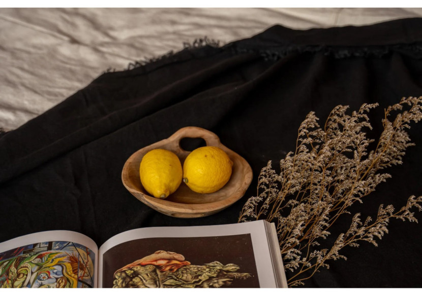 Nappe en Lin - Noir - 180x300 cm - INMAX002B-180x300 - Bazar Bizar Nappe en Lin - Noir - 180x300 cm - INMAX002B-180x300 - Bazar Bizar