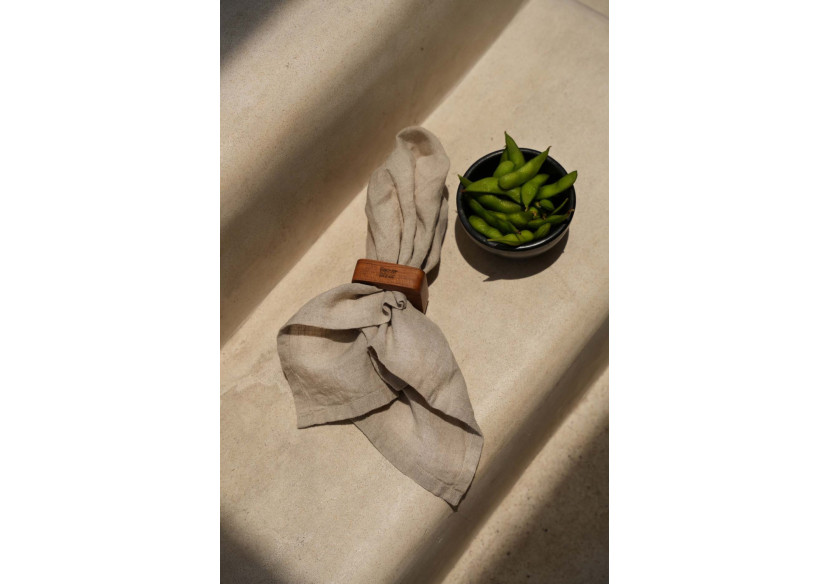 Serviettes en Lin - Beige - Set de 4 - INMAX001Be-45x45-SET4 - Bazar Bizar Serviettes en Lin - Beige - Set de 4 - INMAX001Be-45x45-SET4 - Bazar Bizar