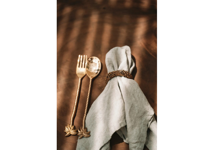 Serviettes en Lin - Beige - Set de 4 - INMAX001Be-45x45-SET4 - Bazar Bizar Serviettes en Lin - Beige - Set de 4 - INMAX001Be-45x45-SET4 - Bazar Bizar