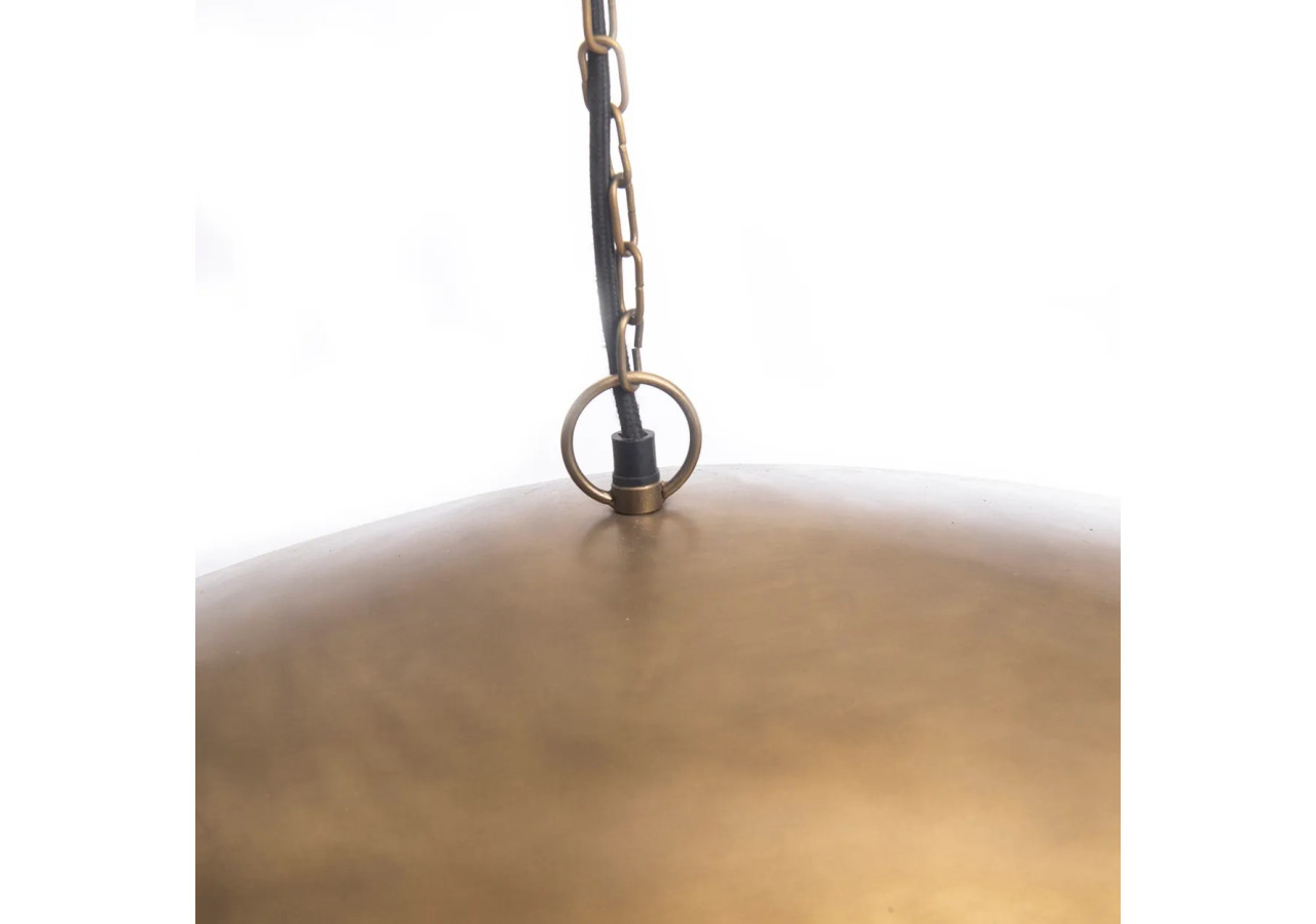 Suspension Fortune Cookie - Laiton - XL - INEM028Bra-XL - Bazar Bizar