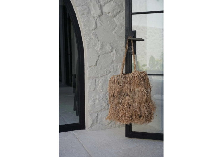 Sac Tote Raffia Bahamas - Élégance Naturelle - BAJN083N - Bazar Bizar 2