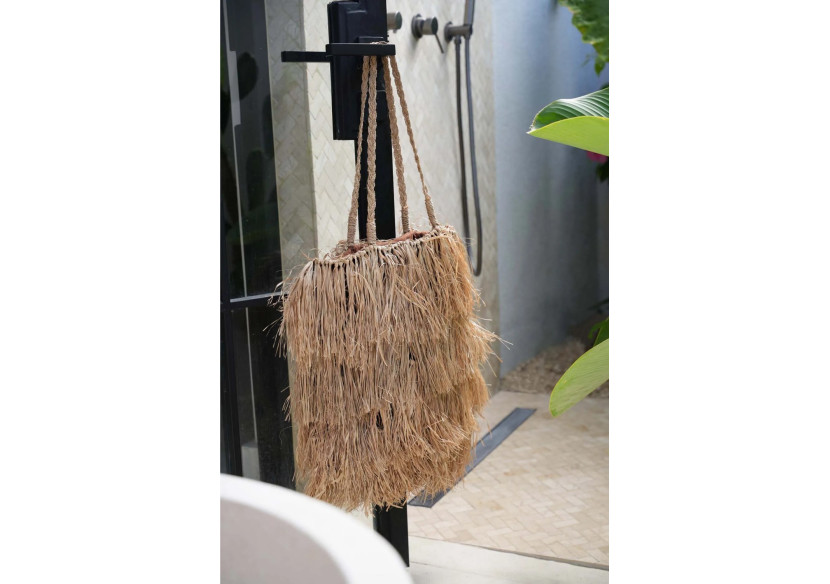 Sac Tote Raffia Bahamas - Élégance Naturelle - BAJN083N - Bazar Bizar