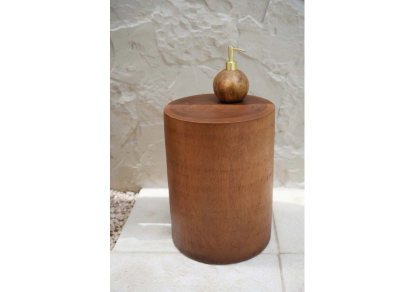 Tabouret Tribe - Design Naturel en Bois Mungurr - JAHU015N - Bazar Bizar Tabouret Tribe - Design Naturel en Bois Mungurr - JAHU015N - Bazar Bizar