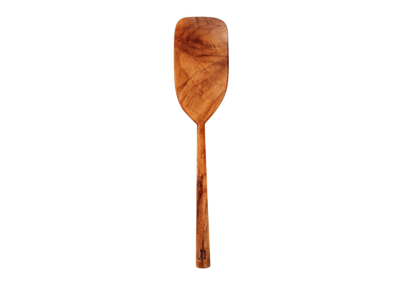 Spatule en Racine de Teck - Polyvalence et Élégance - BASU011 - Bazar Bizar