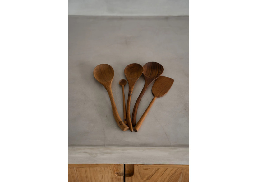 Spatule en Racine de Teck - Polyvalence et Élégance - BASU011 - Bazar Bizar Spatule en Racine de Teck - Polyvalence et Élégance - BASU011 - Bazar Bizar