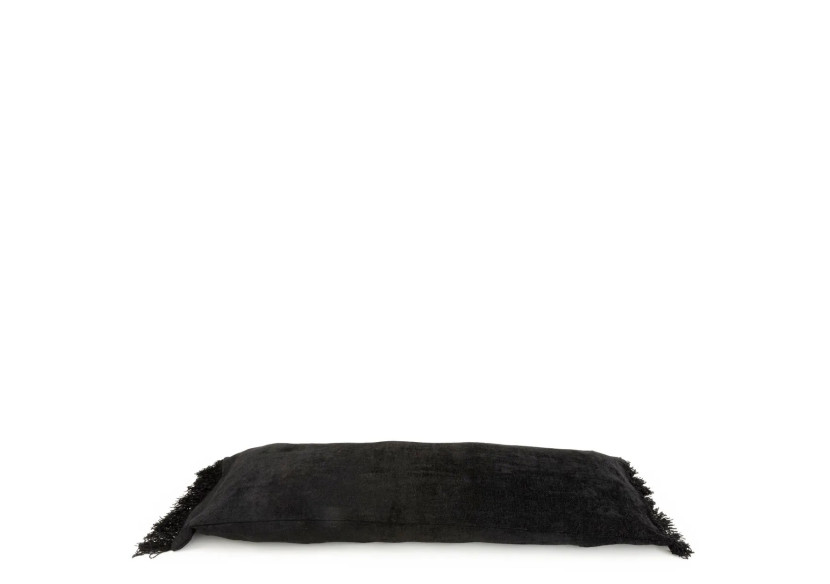Housse de Coussin Oh My Gee - Velours Noir 35x100cm - INIE001BV-35x100 - Bazar Bizar