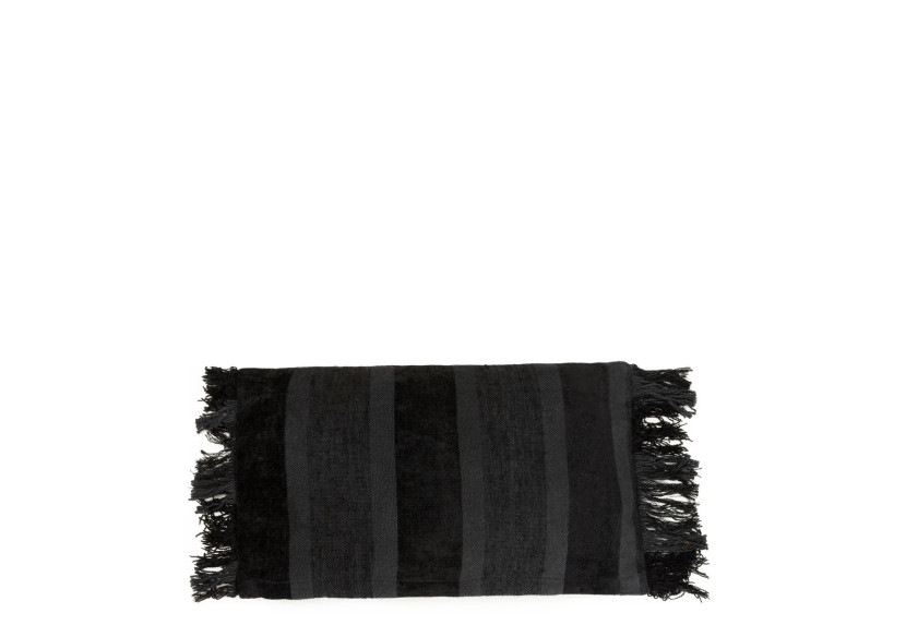 Housse de Coussin Oh My Gee - Velours Noir 30x50cm - INIE001BV-30x50 - Bazar Bizar