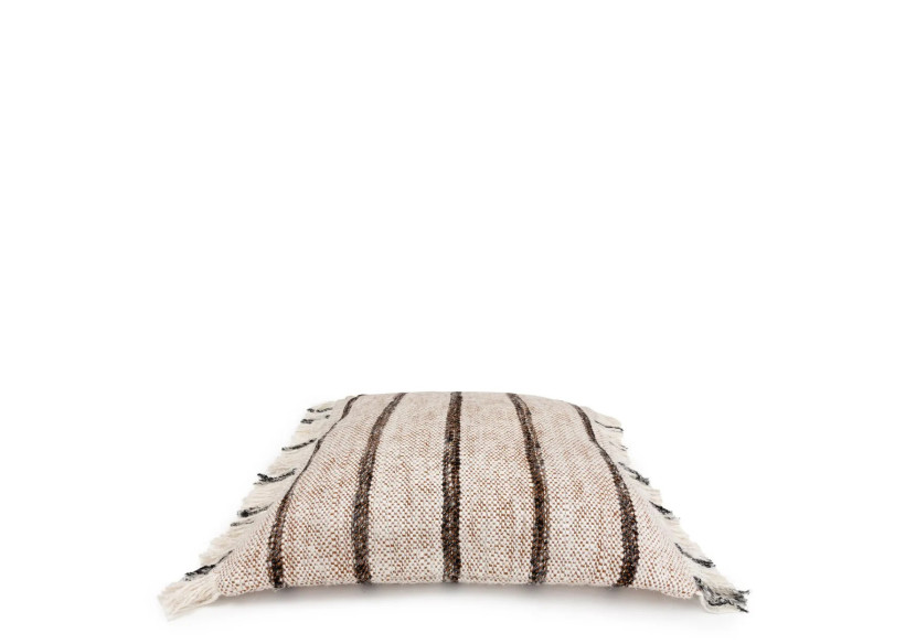 Housse de Coussin Oh My Gee - Blanc Bohème 60x60cm - INIE001BoW-60x60 - Bazar Bizar