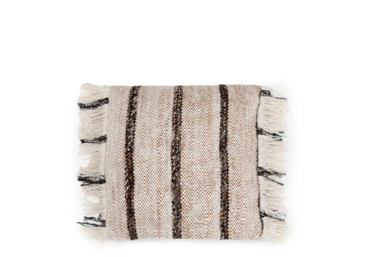 Housse de Coussin Oh My Gee - Blanc Bohème 40x40cm - INIE001BoW-40x40 - Bazar Bizar