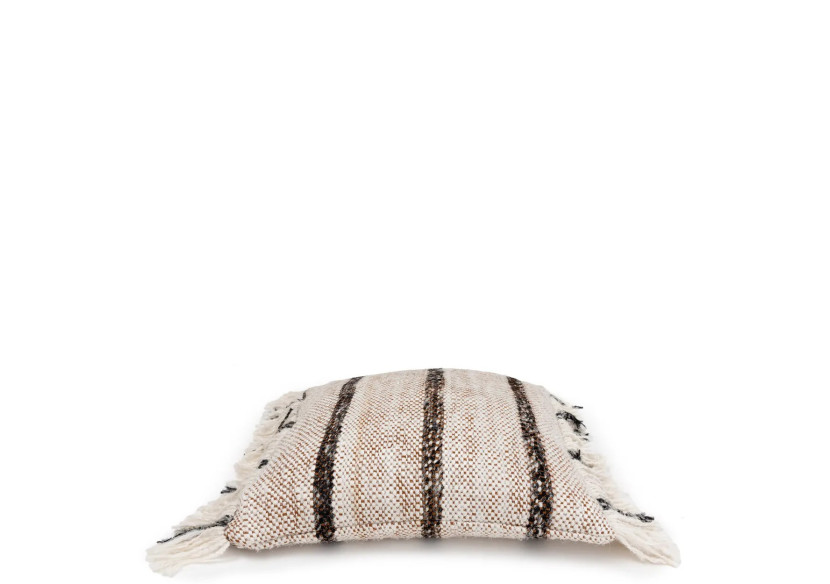 Housse de Coussin Oh My Gee - Blanc Bohème 40x40cm - INIE001BoW-40x40 - Bazar Bizar