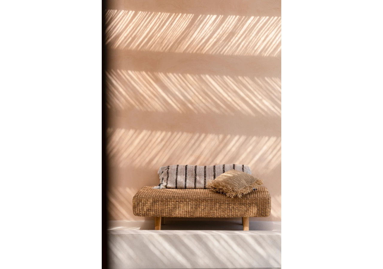 Housse de Coussin Oh My Gee - Blanc Bohème 35x100cm - INIE001BoW-35x100 - Bazar Bizar