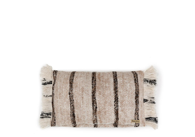 Housse de Coussin Oh My Gee - Blanc Bohème 30x50cm - INIE001BoW-30x50 - Bazar Bizar