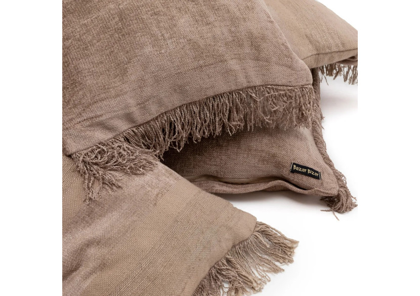 Housse de Coussin Oh My Gee - Velours Béton 40x40cm - INIE001ConV-40x40 - Bazar Bizar