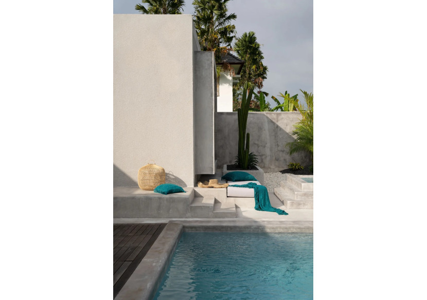 Housse de Coussin Oh My Gee - Aqua 40x40cm - INIE001AQ-40x40 - Bazar Bizar