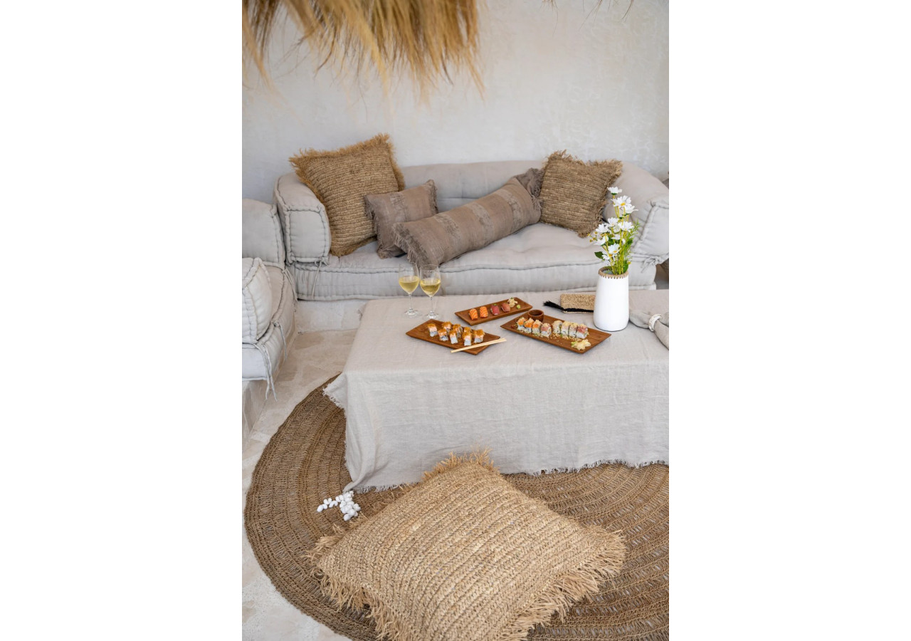 Housse de Coussin Oh My Gee - Velours Concrete 35x100cm - INIE001ConV-35x100 - Bazar Bizar