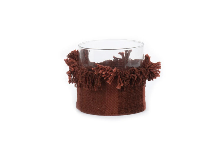 Bougeoir Oh My Gee - Velours Bourgogne - XL - INIE009BuV-XL - Bazar Bizar