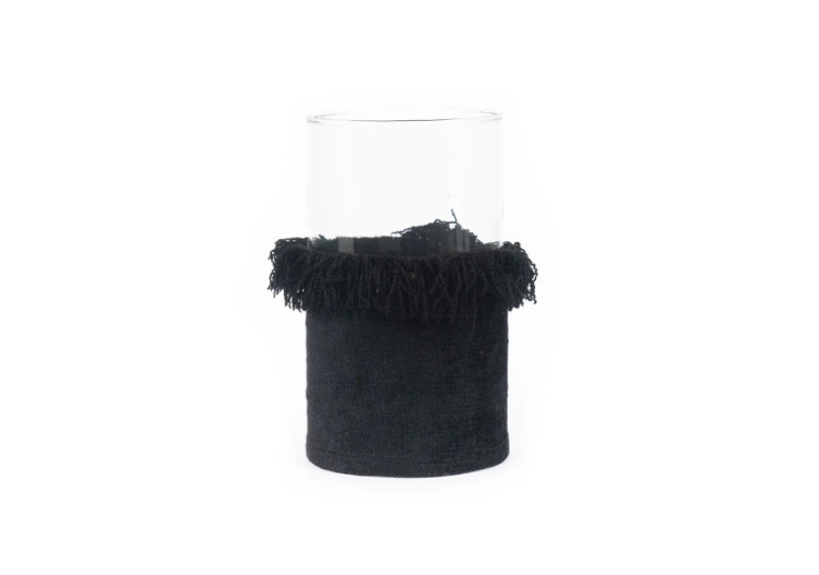 Bougeoir Oh My Gee - Velours Noir - XXL - INIE009BV-XXL - Bazar Bizar