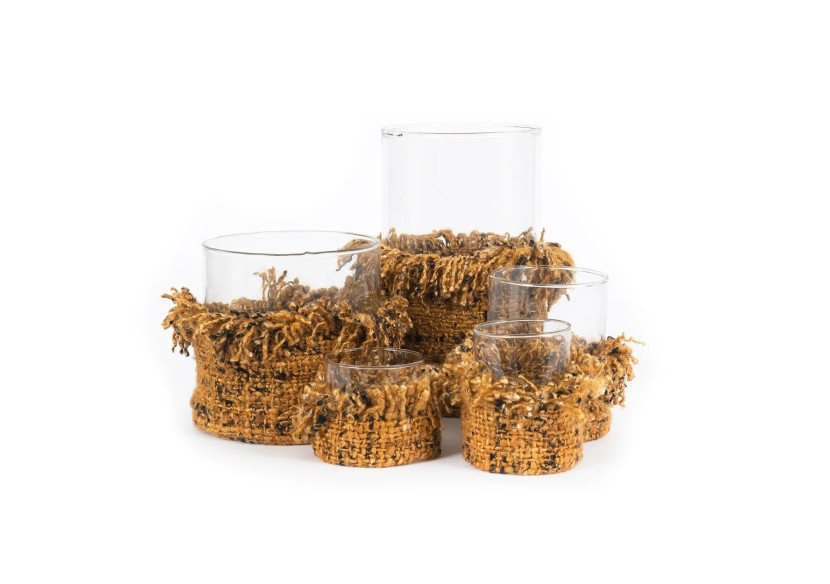 Bougeoir Oh My Gee - Velours Cannelle B - XXL - INIE009CiB-XXL - Bazar Bizar