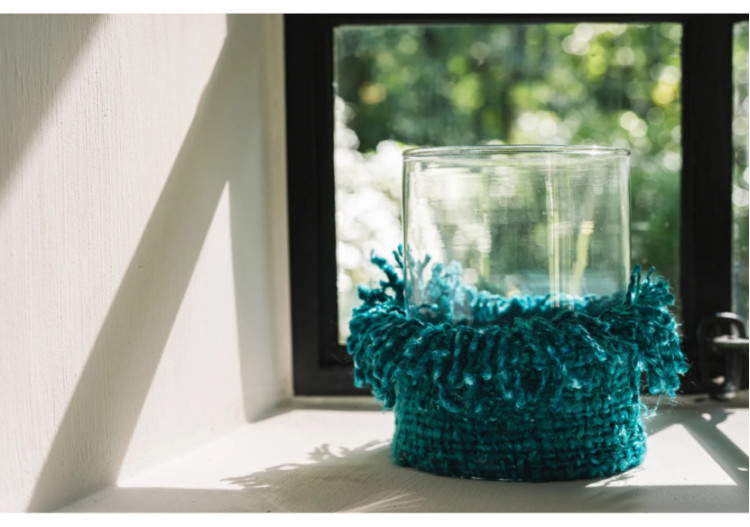 Bougeoir Oh My Gee - Velours Aqua - XL - INIE009AQ-XL - Bazar Bizar 2