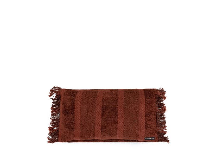 Housse de Coussin Oh My Gee - Velours Bourgogne - 30x50 - INIE001BuV-30x50 - Bazar Bizar