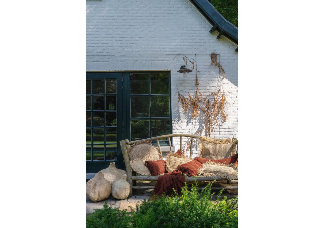 Housse de Coussin Oh My Gee - Velours Bourgogne - 30x50 - INIE001BuV-30x50 - Bazar Bizar