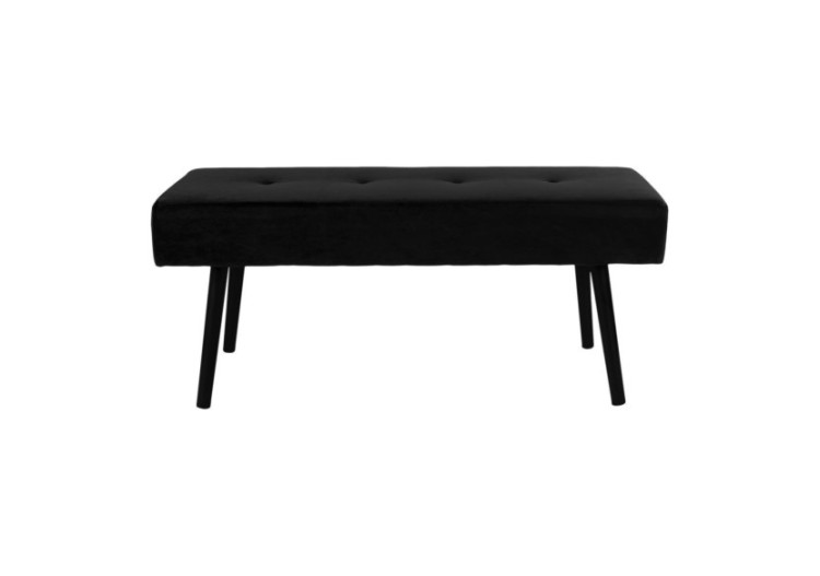 Banc SKIBY - Velours noir...