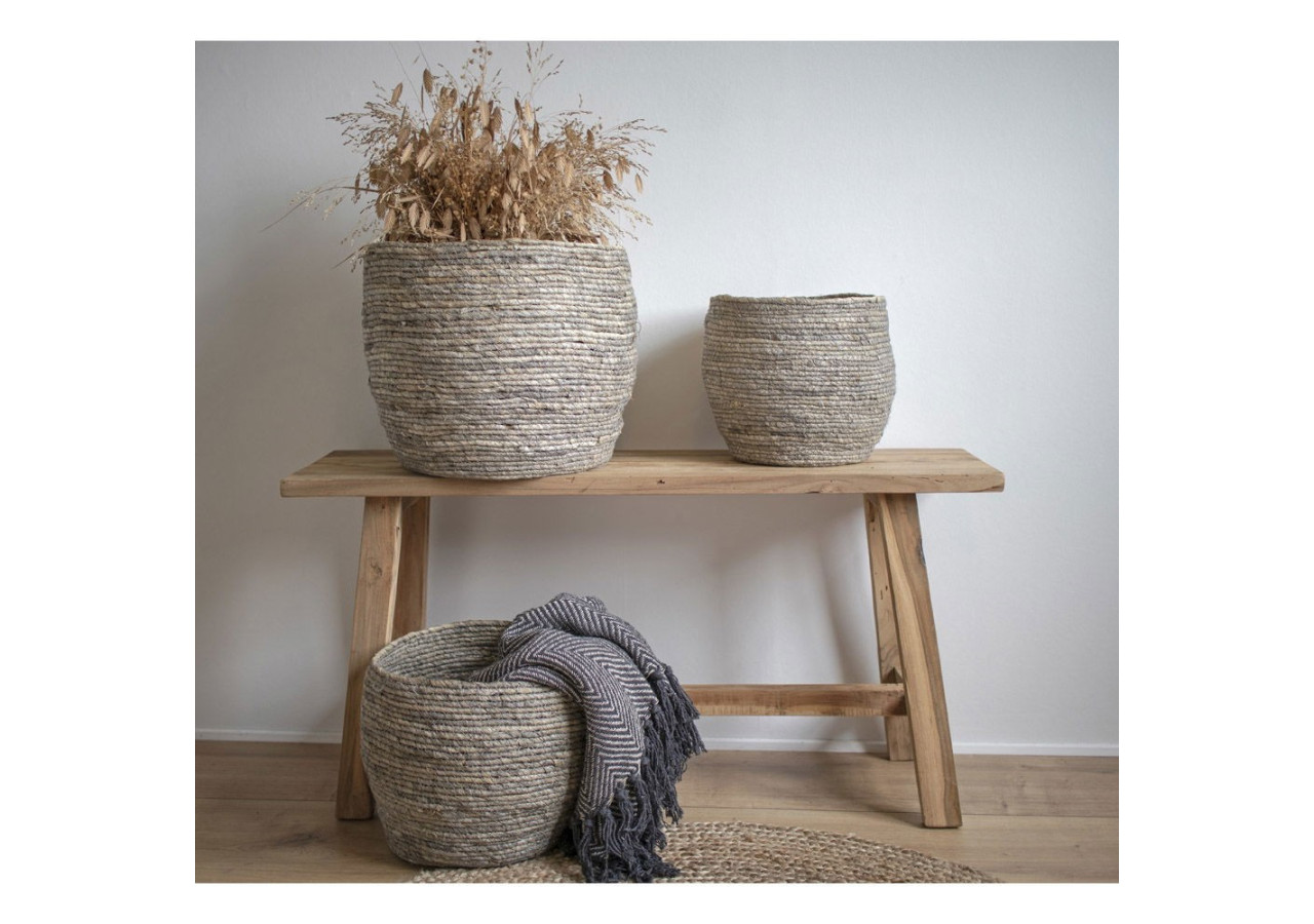 Banc en Teck BARCELONA - Dimensions 90x25xh45 cm - 1401011 - House Nordic