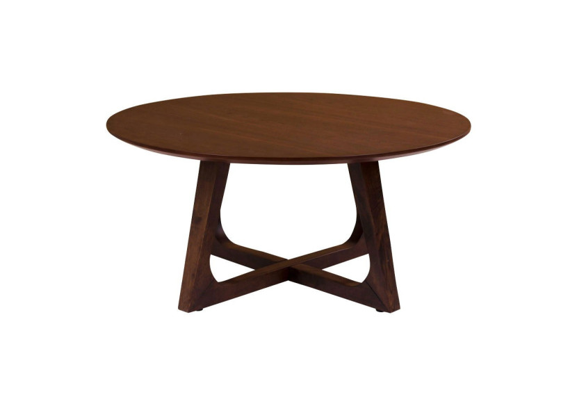 Table basse Hellerup - Placage en noyer 75 cm - 2101010 - House Nordic