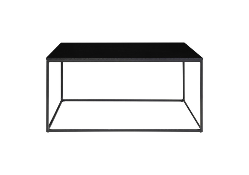 Table Basse VITA - Cadre noir avec plateau noir 90 x 60 x 45 cm - 2101455 - House Nordic Table Basse VITA - Cadre noir avec plateau noir 90 x 60 x 45 cm - 2101455 - House Nordic