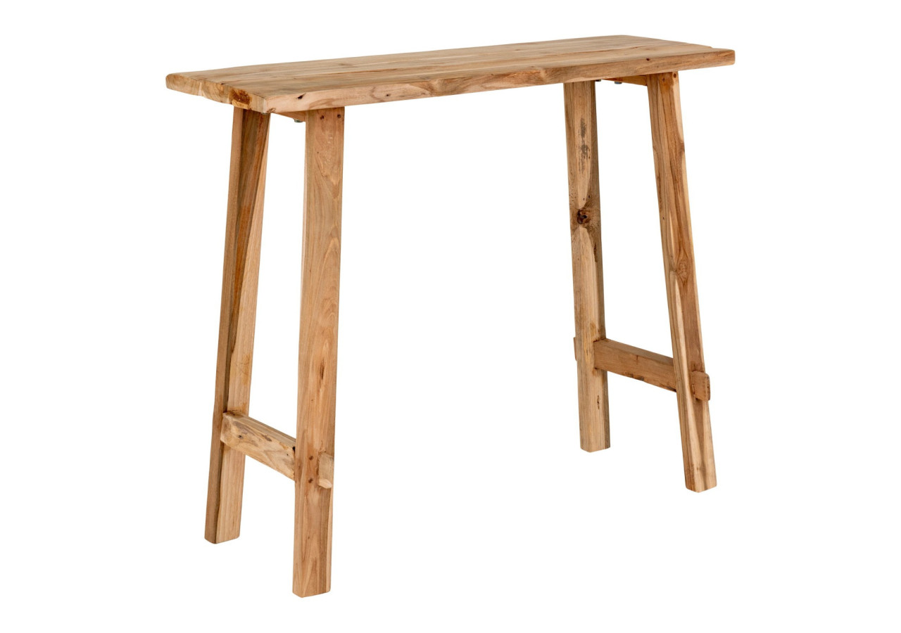 Table Console GIRONNA - En teck 90 x 30 x 80 cm - 2301090 - House Nordic