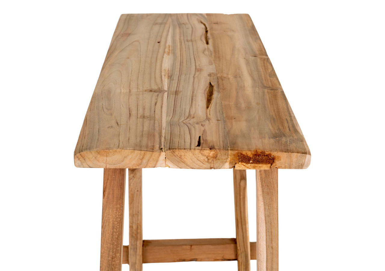Table Console GIRONNA - En teck 90 x 30 x 80 cm - 2301090 - House Nordic