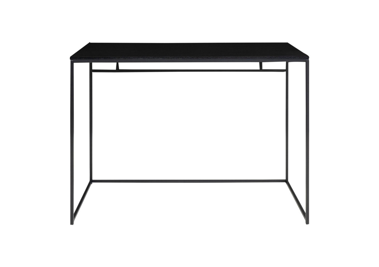 Bureau Vita - Cadre noir et plateau noir 100 x 45 x 75 cm - 2402050 - House Nordic