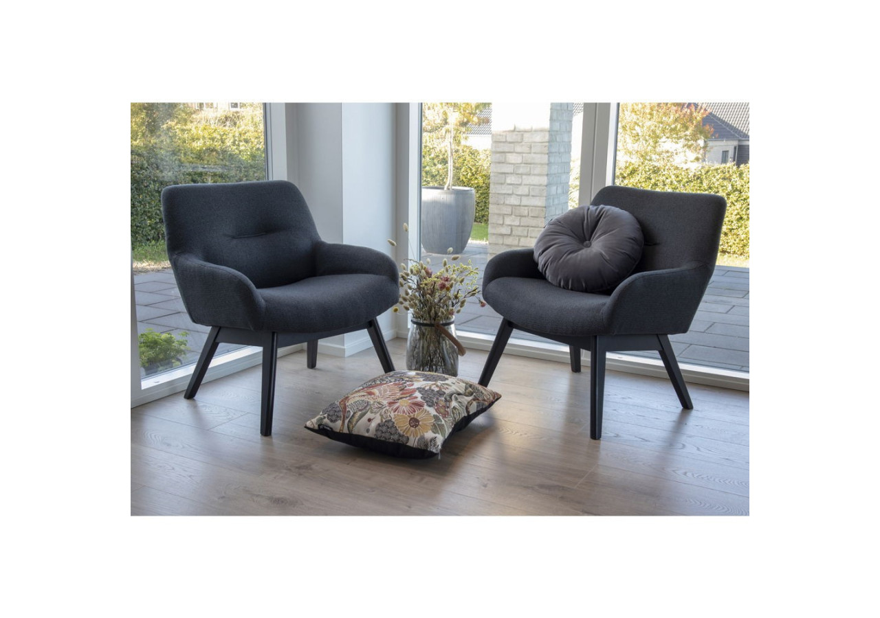 Coussin ALVITO - Design floral 60 x 45 cm - 3961010 - House Nordic