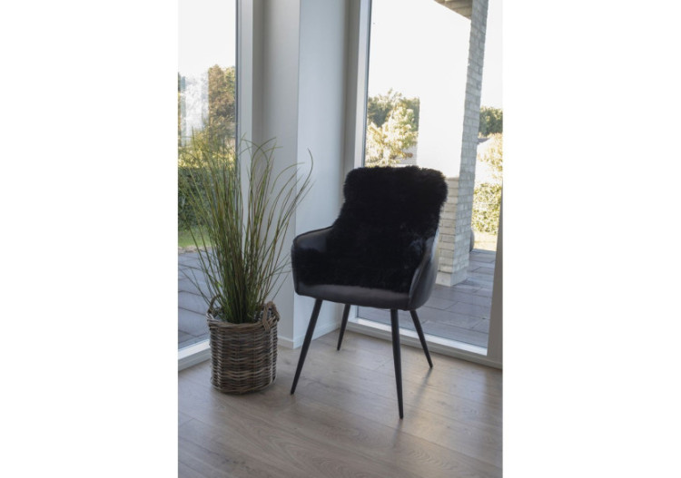 Peau de Mouton - Lambskin noire 50x85 cm - 3981004 - House Nordic 2