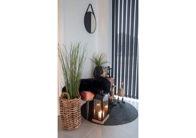 Peau de Mouton - Lambskin noire 50x85 cm - 3981004 - House Nordic