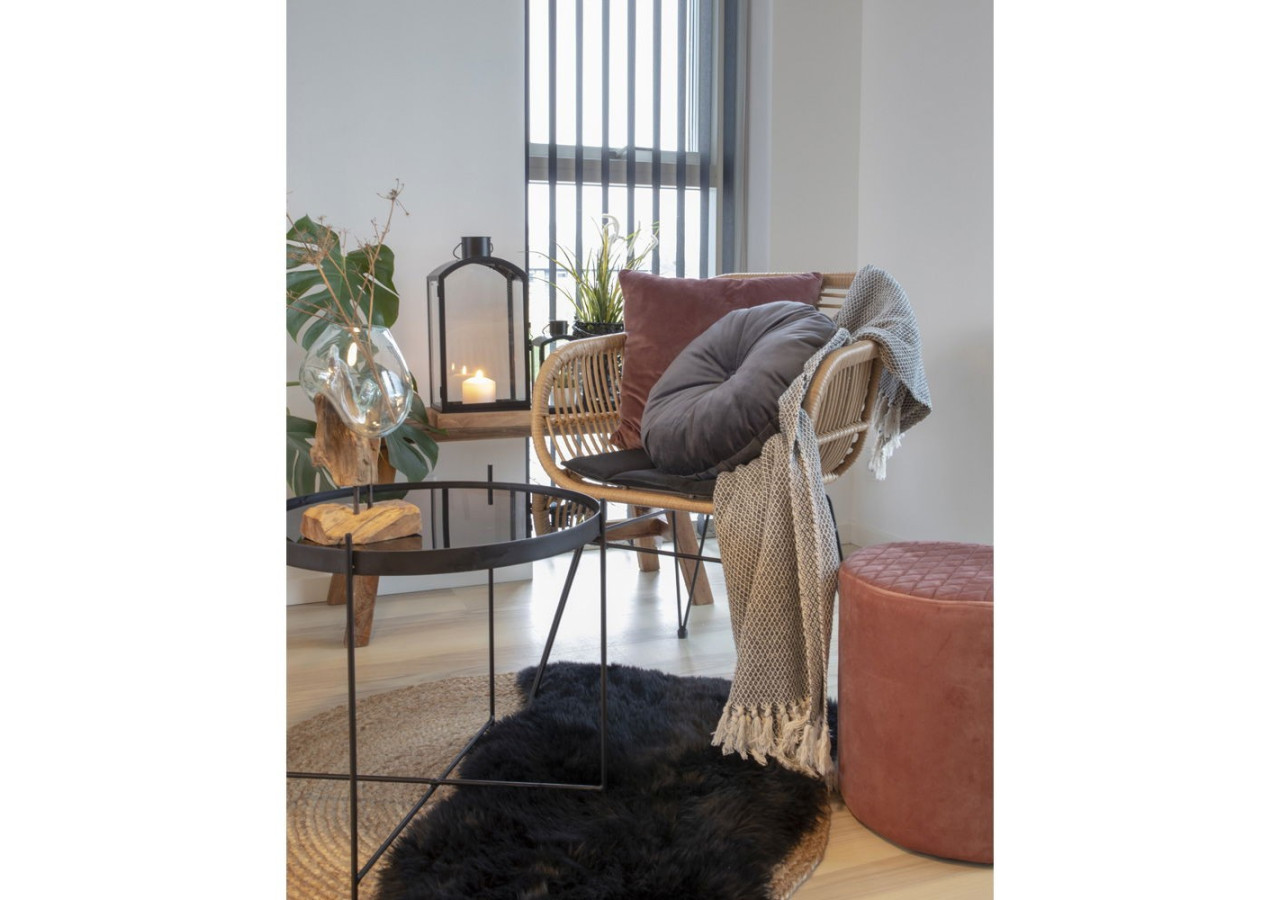 Peau de Mouton - Lambskin noire 50x85 cm - 3981004 - House Nordic