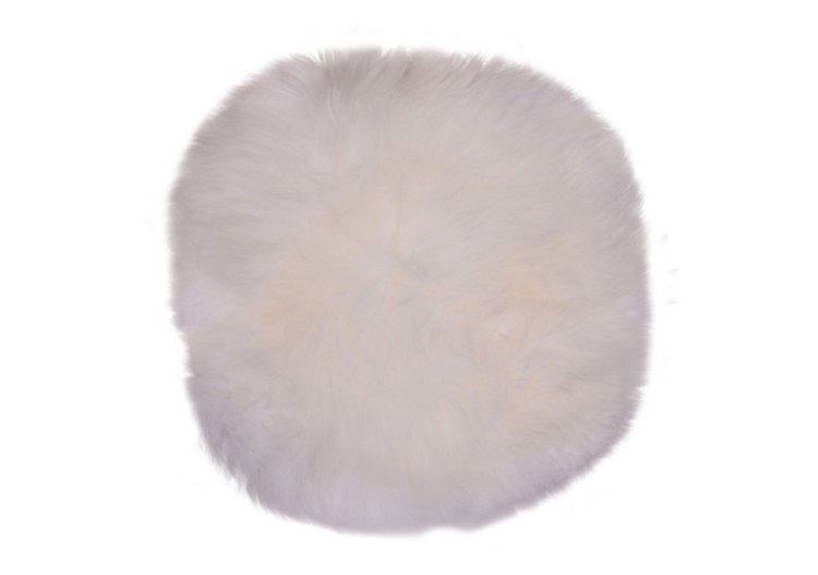 Siège en Peau de Mouton - Lambskin ivoire 35 cm - 3981011 - House Nordic