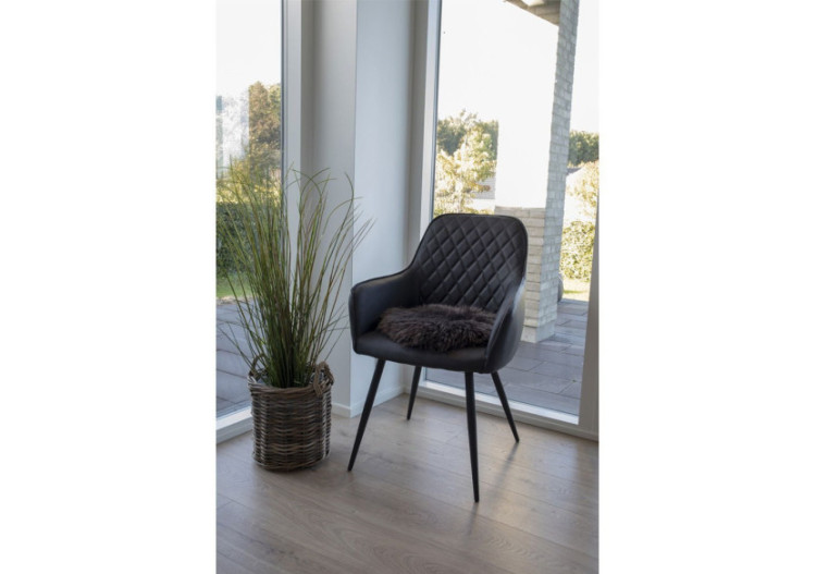 Siège en Peau de Mouton - Lambskin marron 35 cm - 3981015 - House Nordic 2